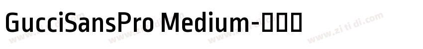 GucciSansPro Medium字体转换